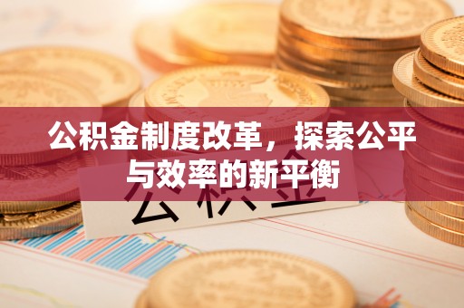 平遥公积金制度改革，探索公平与效率的新平衡