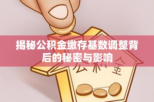 平遥揭秘公积金缴存基数调整背后的秘密与影响