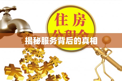 平遥揭秘服务背后的真相