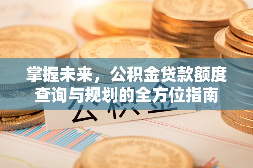 平遥掌握未来，公积金贷款额度查询与规划的全方位指南