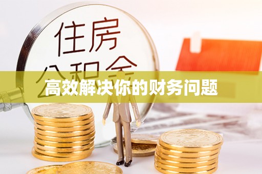 平遥高效解决你的财务问题