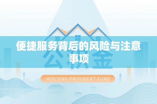 平遥便捷服务背后的风险与注意事项